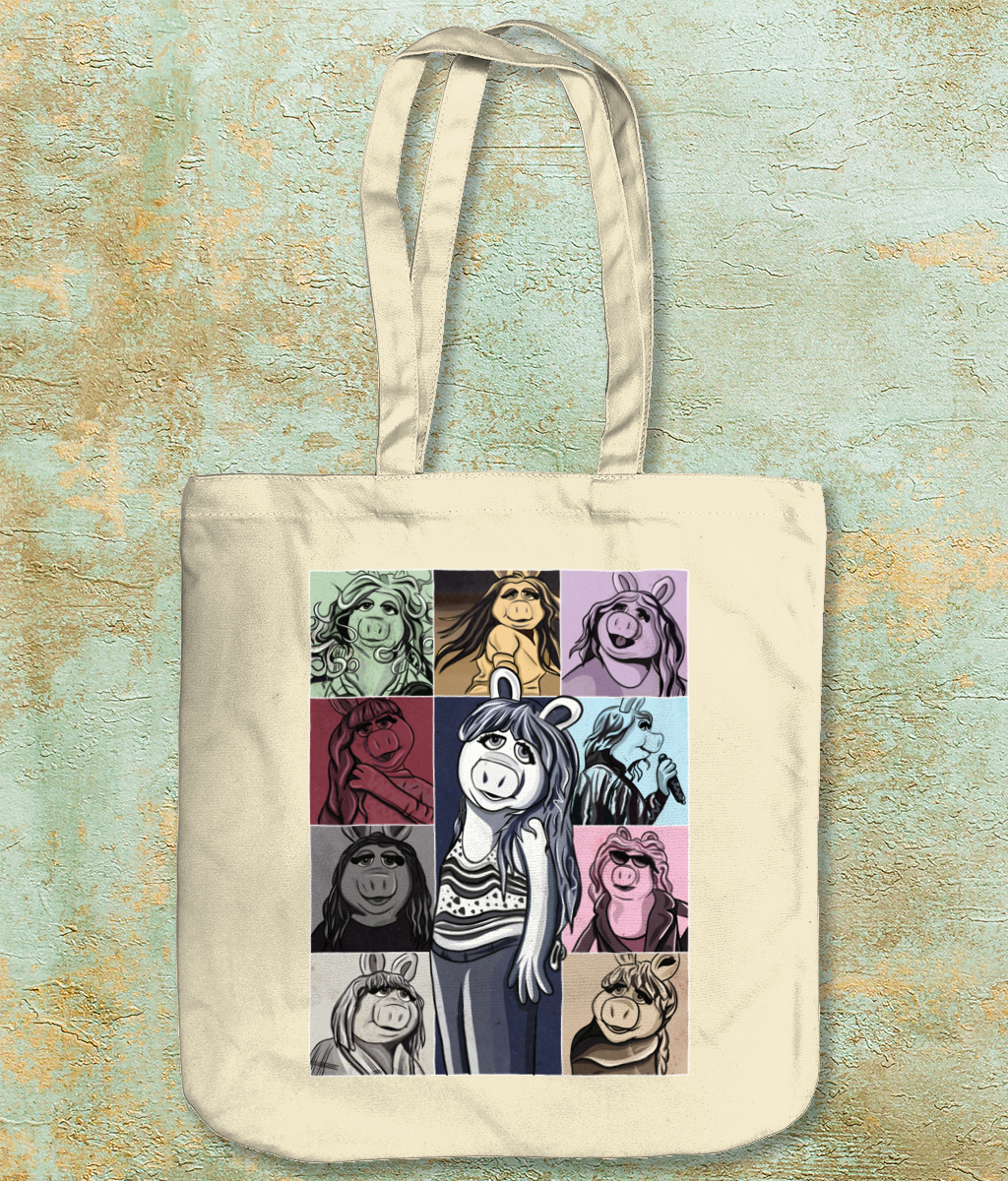 Miss Piggy Eras Tour Tote Bag