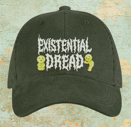 Existential Dread Smiski Cap