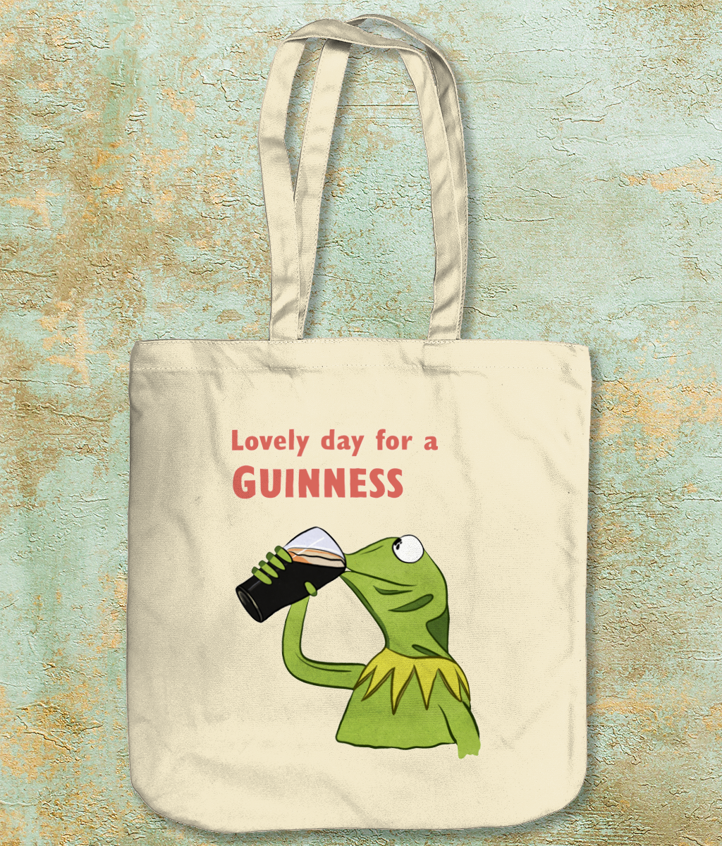 Retro Guinness Muppets Parody Tote Bag