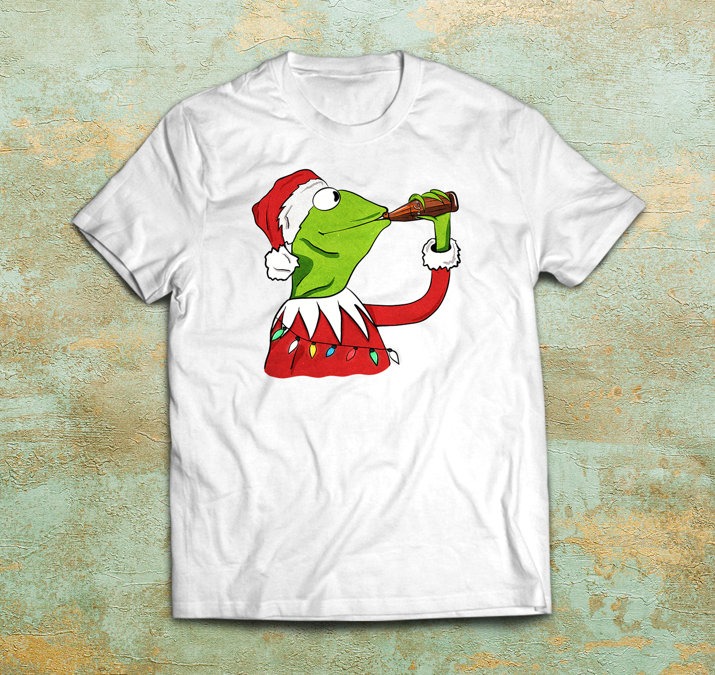 Kermit Santa Shirt