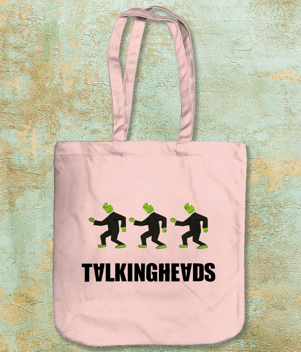 Talking Heads Kermit Parody Tote Bag