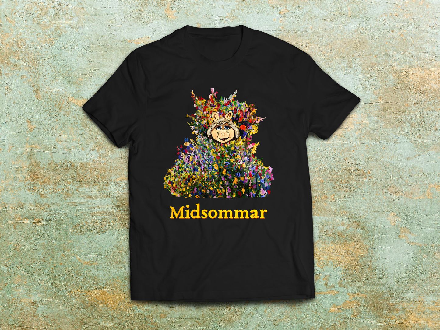 Midsommar Muppets Parody Front Print Tee