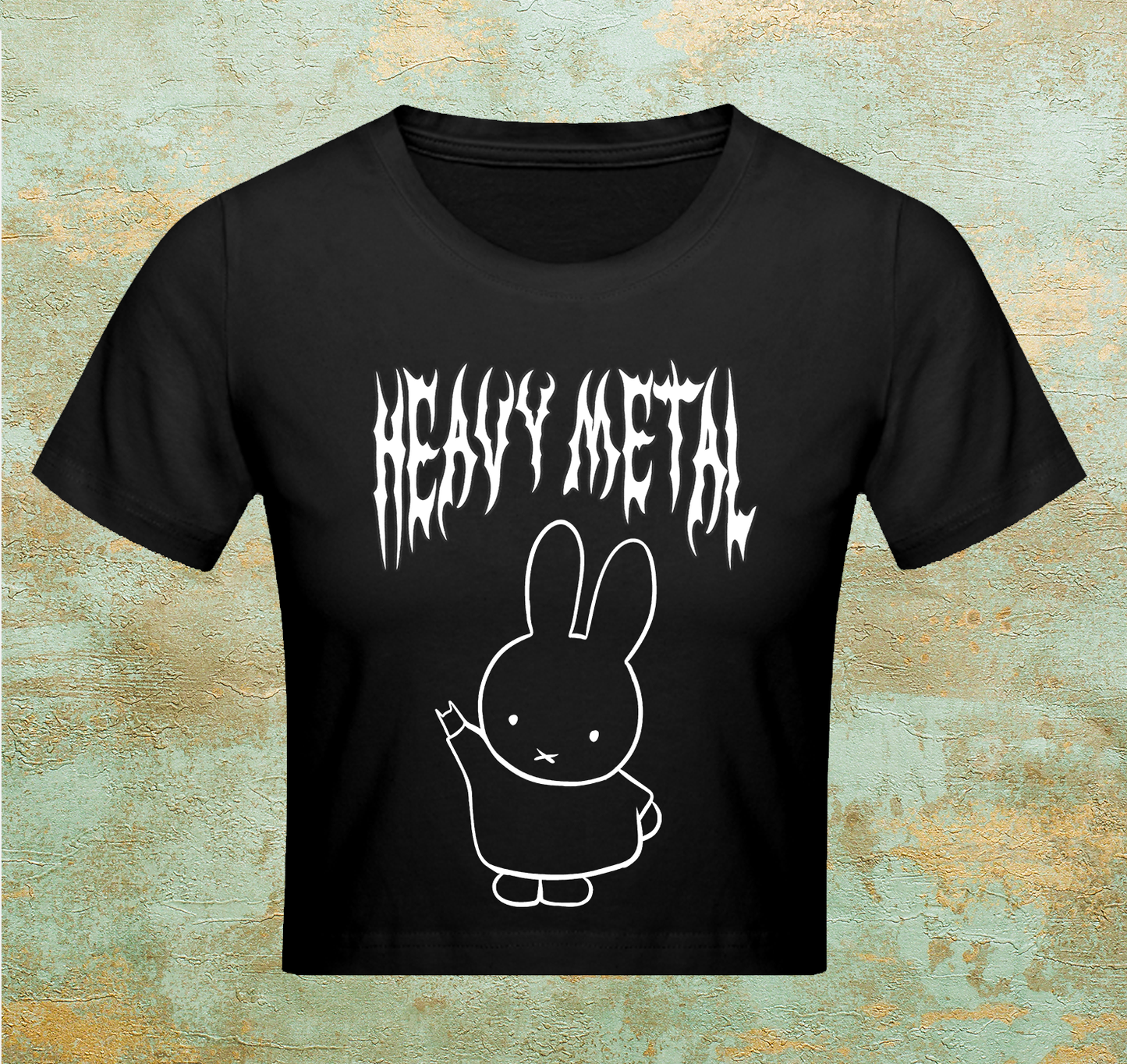 Miffy Heavy Metal Baby Tee