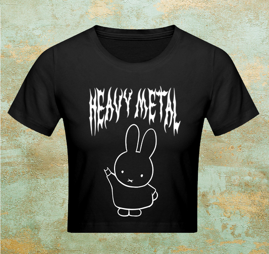Miffy Heavy Metal Baby Tee