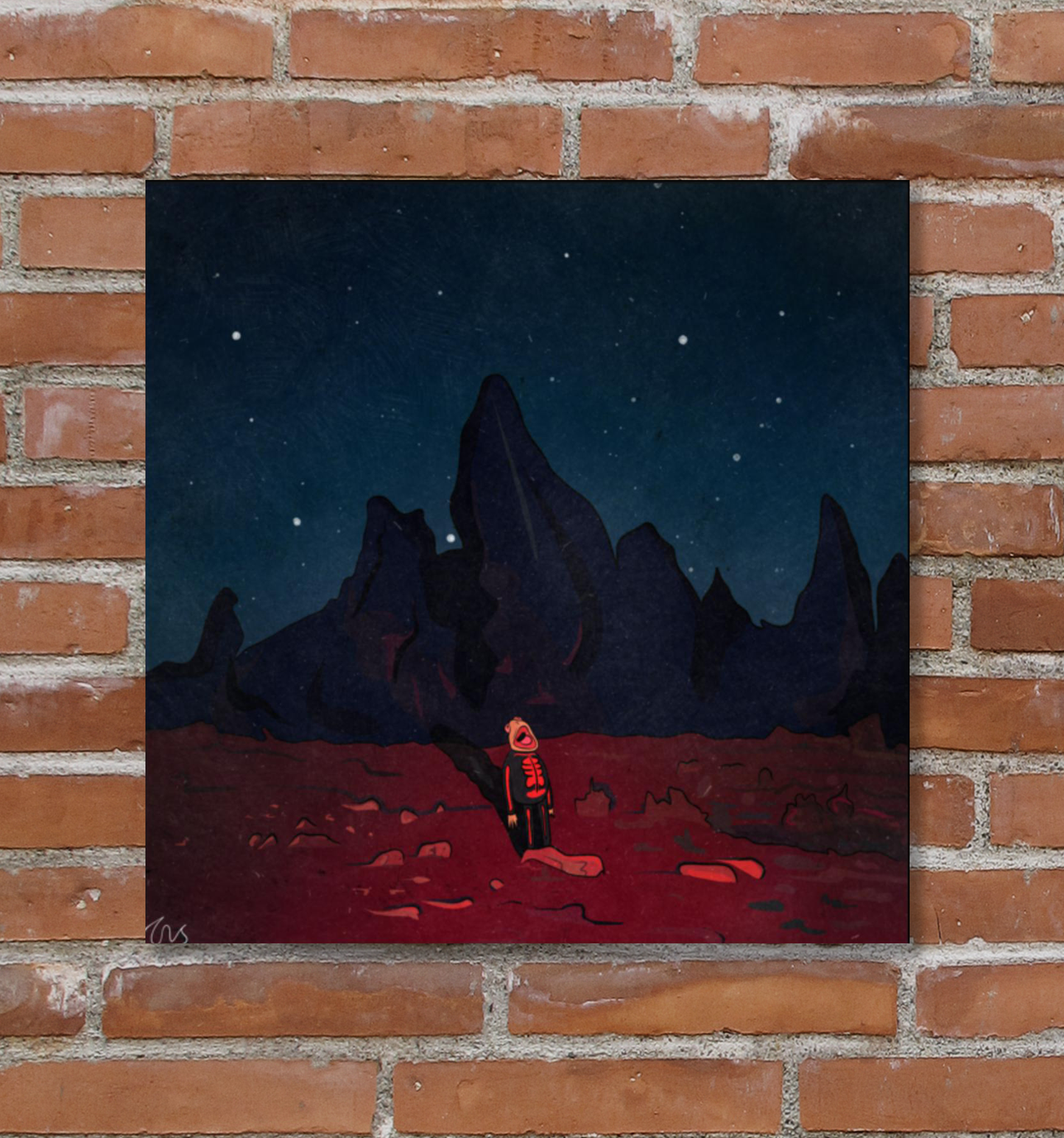 Phoebe Bridgers 'Punisher' Muppets Edition Art Print