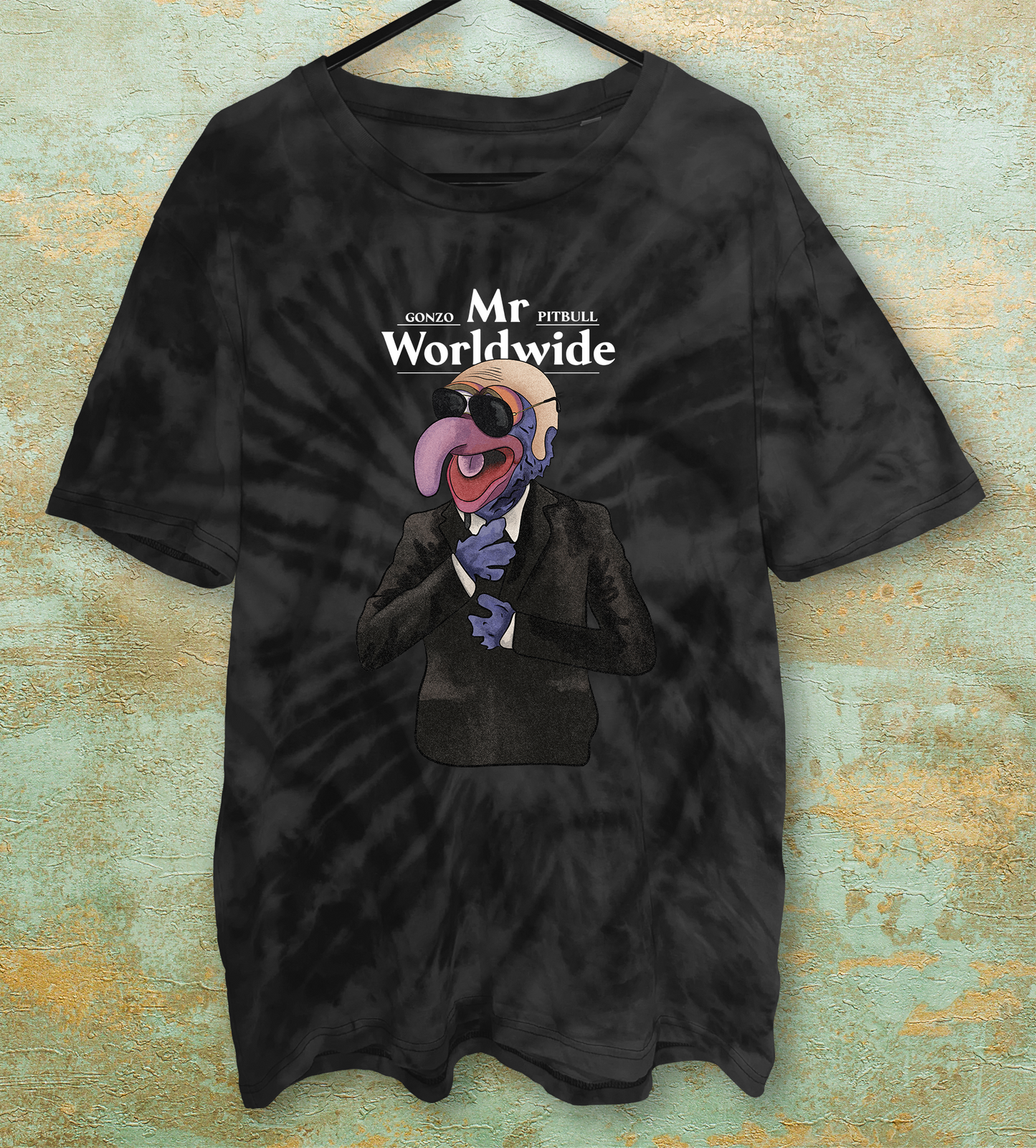Pitbull 'Mr Worldwide' Muppets Parody Shirt