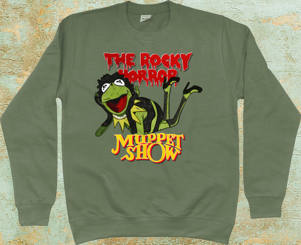Rocky Horror Muppet Show Parody Sweater