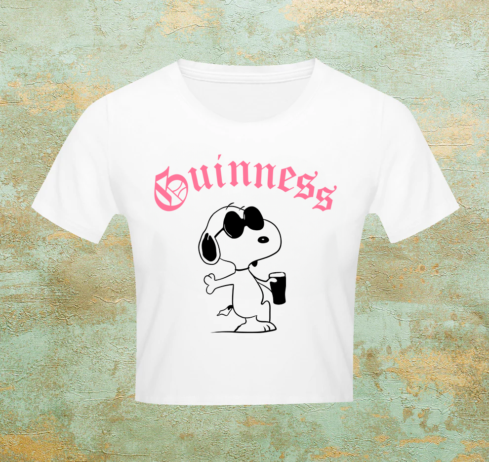 Snoopy Guinness Baby Tee