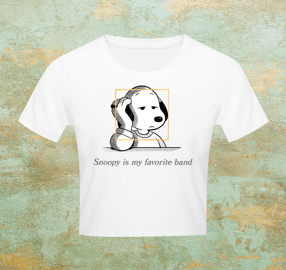 Snoopy is my favorite band Baby Tee