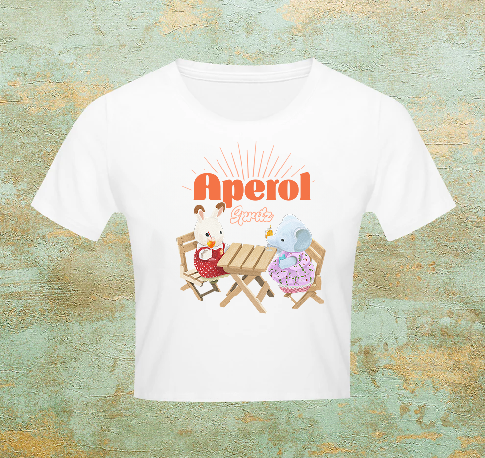Sylvanian Aperol Baby Tee