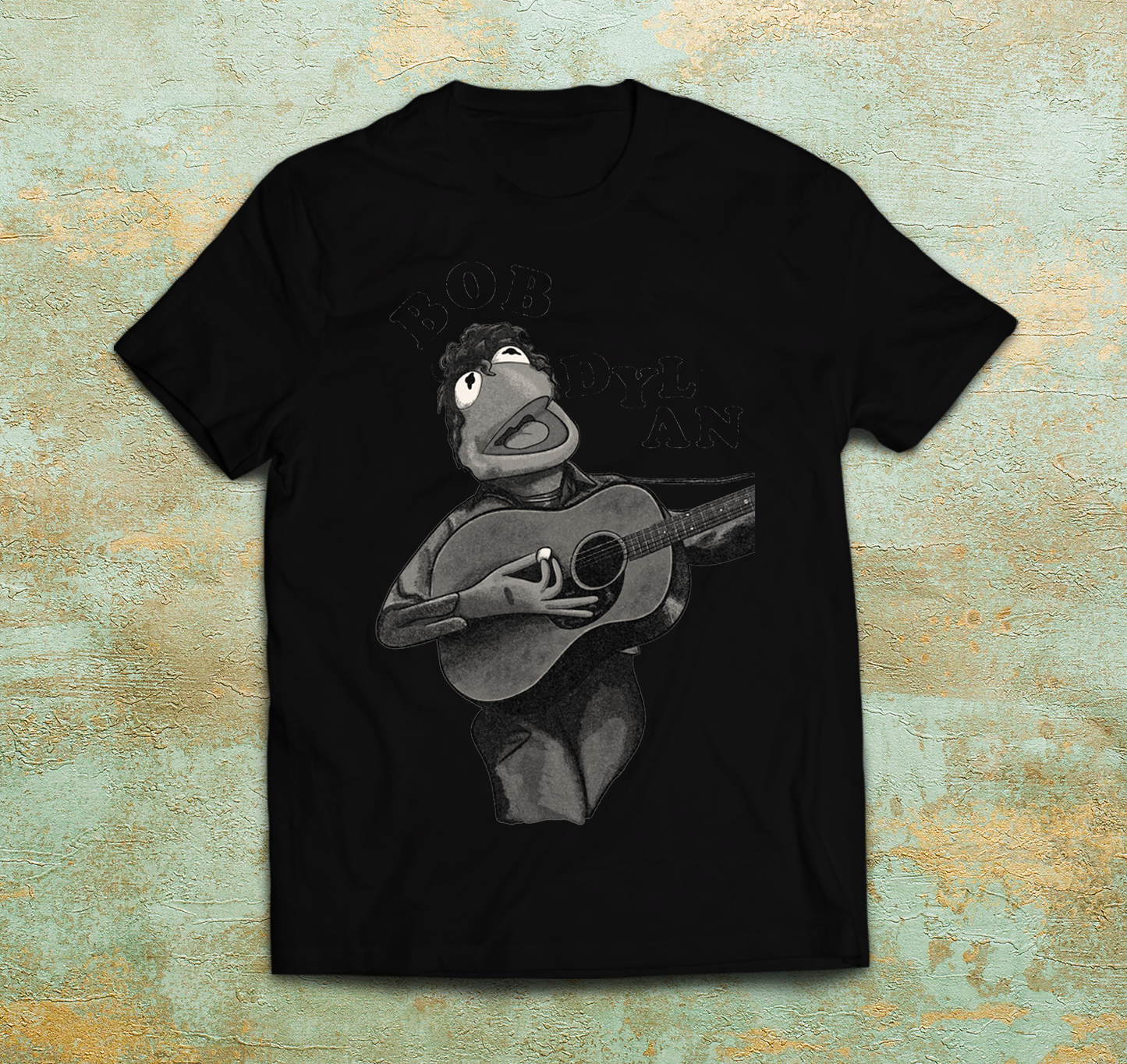 Bob Dylan Kermit The Frog Parody Shirt