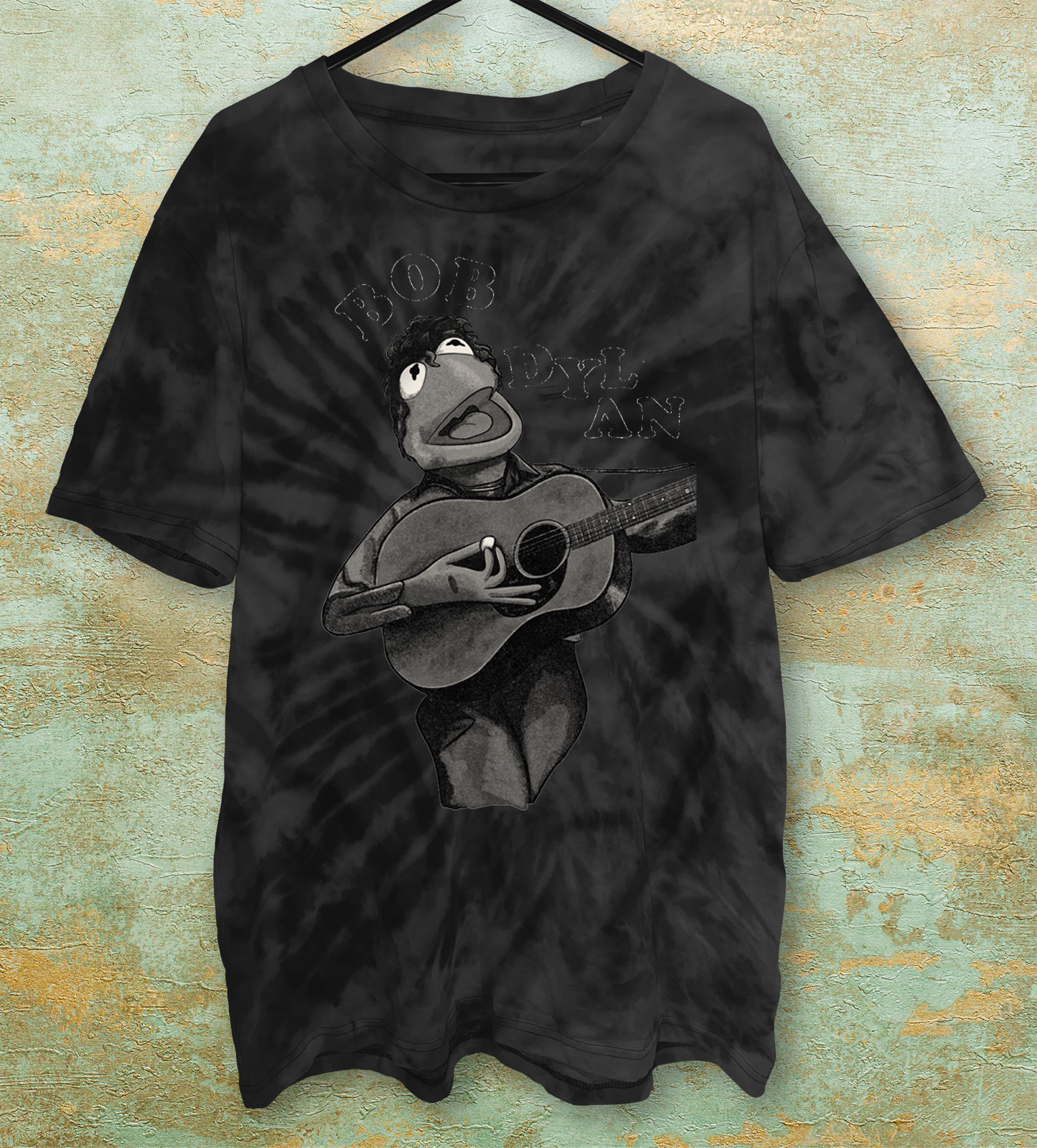 Bob Dylan Kermit The Frog Parody Shirt