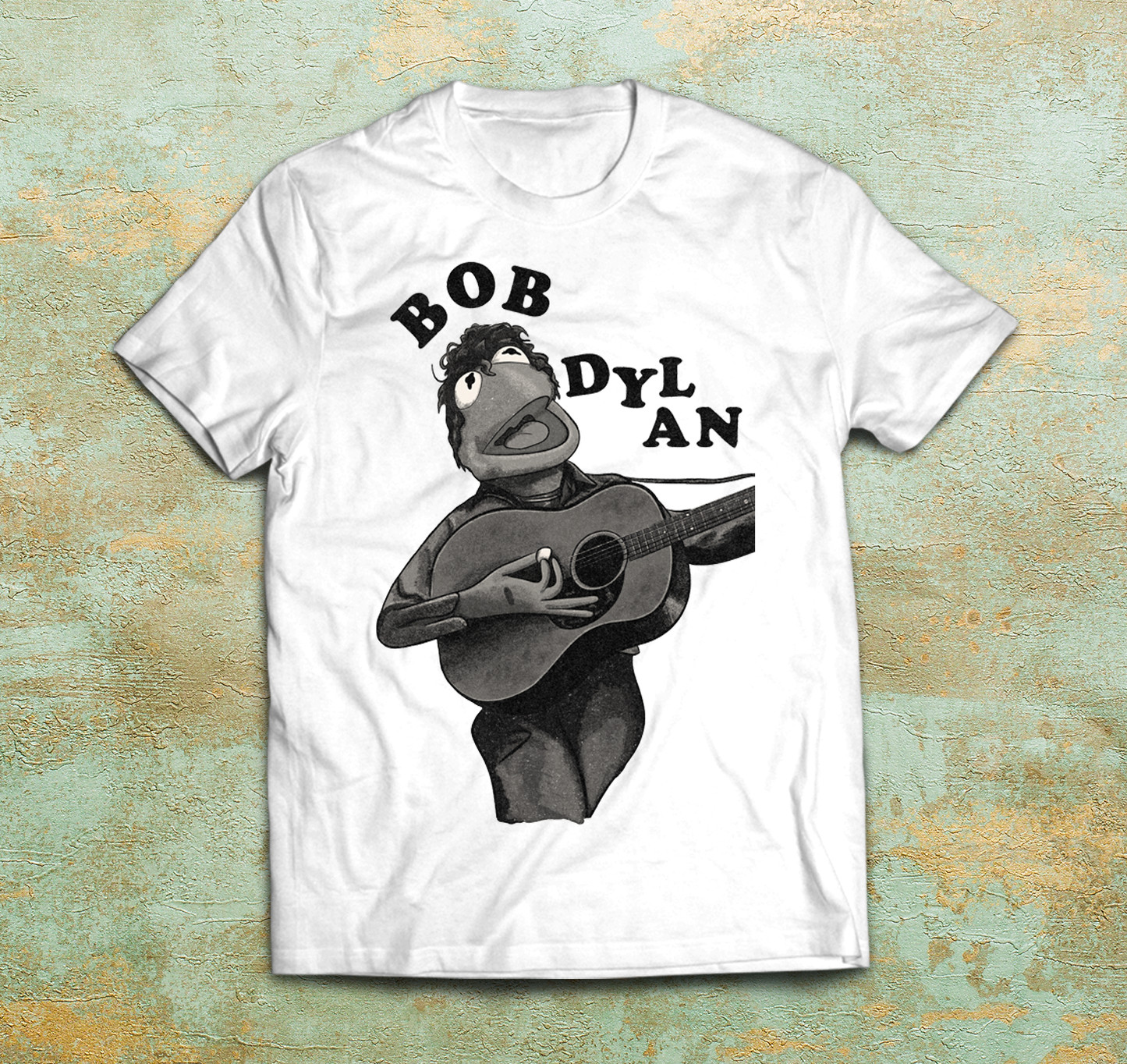 Bob Dylan Kermit The Frog Parody Shirt