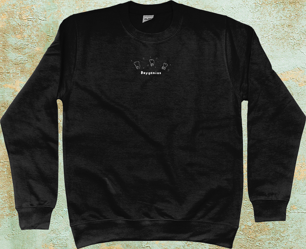 Boygenius Teeth Sweater