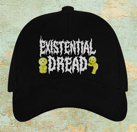 Existential Dread Smiski Cap