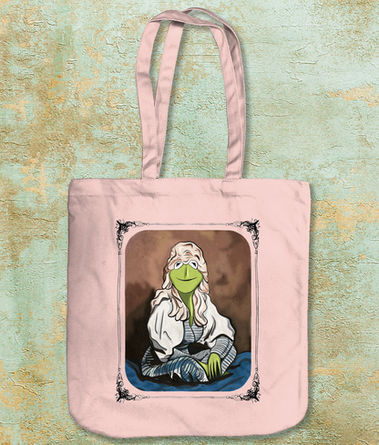 Dolly Parton Kermit Parody Tote Bag