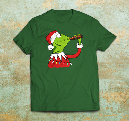 Kermit Santa Shirt