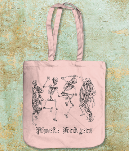 Phoebe Bridgers Dancing Skeleton Tote Bag
