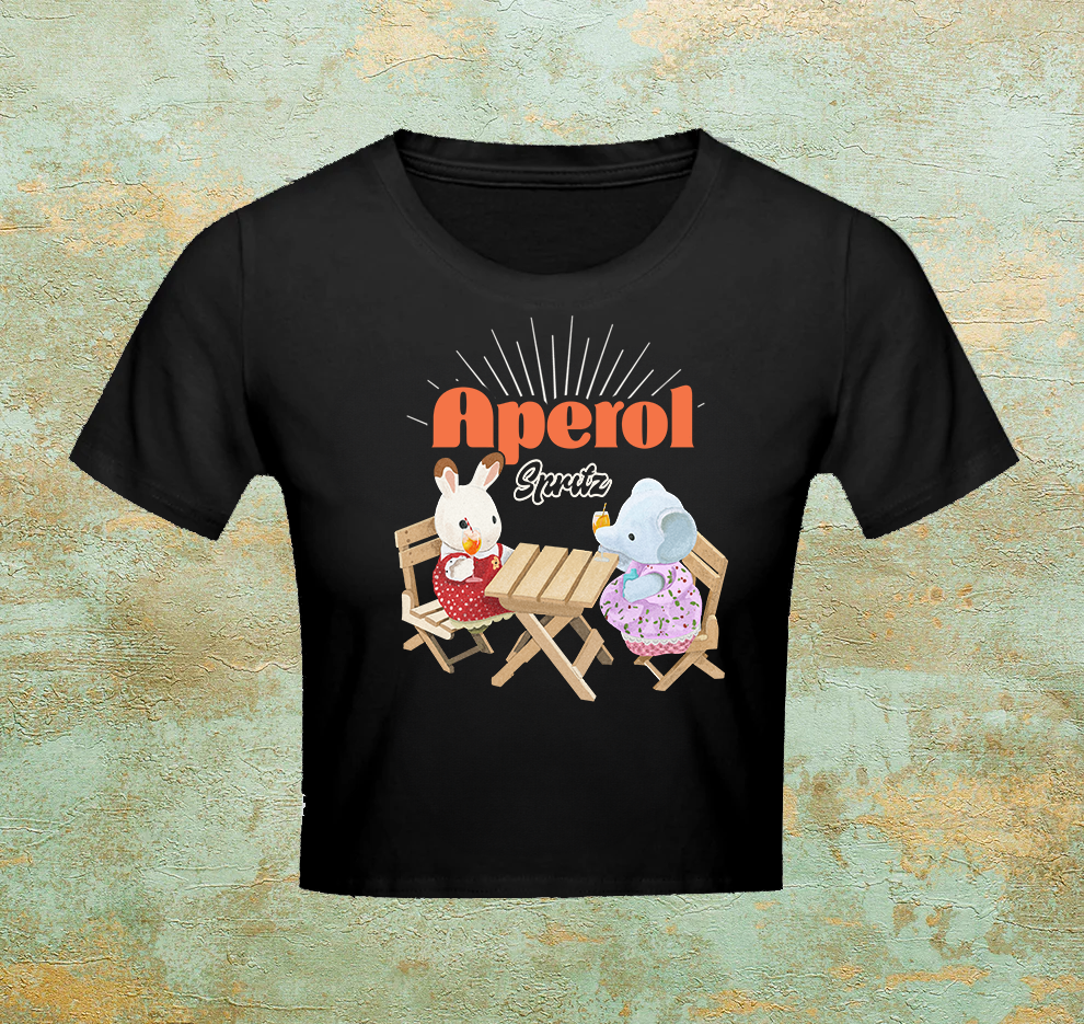 Sylvanian Aperol Baby Tee