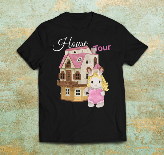 Sylvanian Family House Tour Parody Shirt