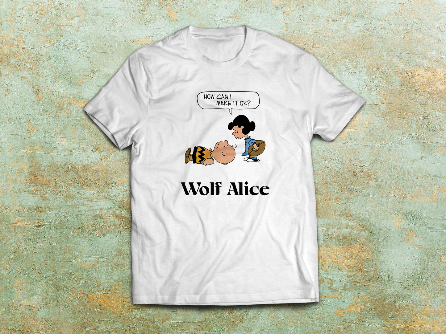 Wolf Alice Peanuts Parody Shirt