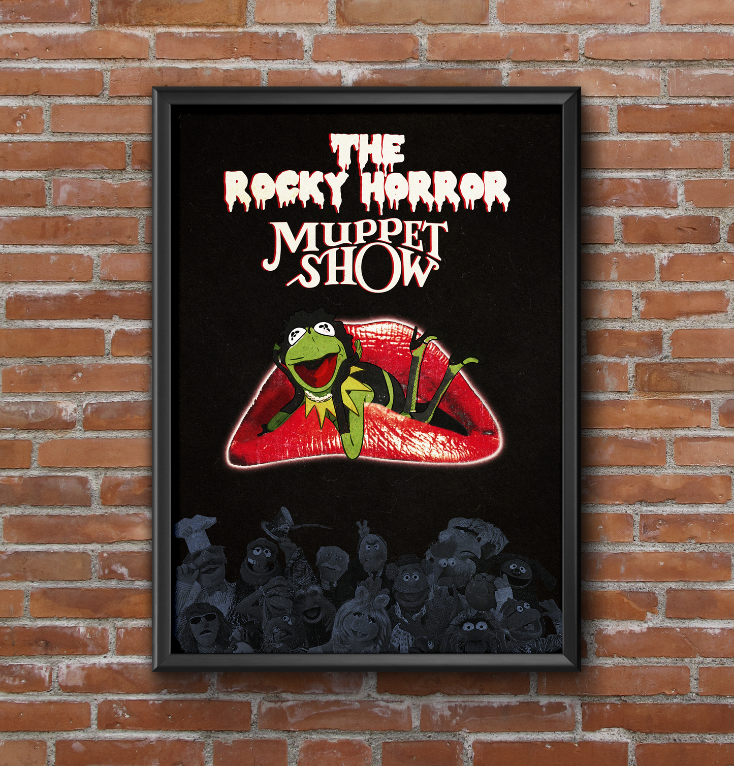 The Rocky Horror Picture Show - The Muppet Show Movie Parody Poster with Kermit